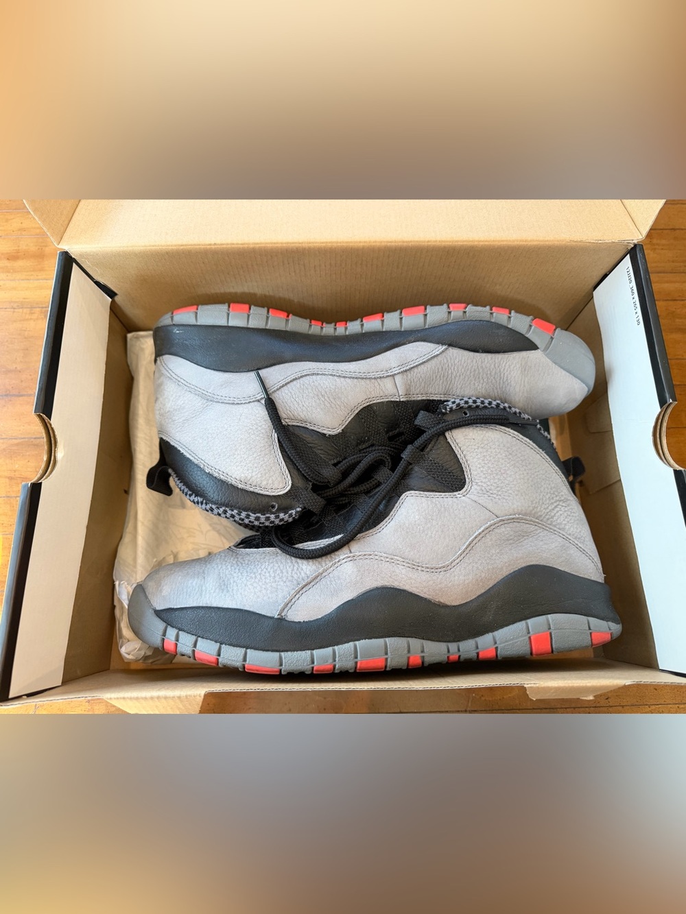 Air Jordan Retro 10 Cool Grey size 12